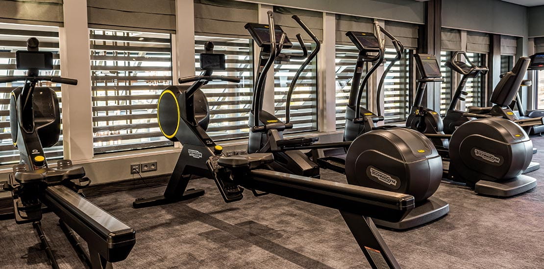 Equipment in the Fitness Centre on Spirit of Adventure